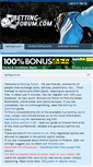 Mobile Screenshot of betting-forum.com